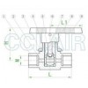 Q11SAF-64，內螺紋球閥