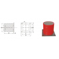 QS-ZLC-18/19/20/21/22/23/24/25，QS-ZLC-11/2/3/4/5/6/7/8/9/10/11/12/13/14/15/16/17	QS-ZLC型聚氨酯緩沖器