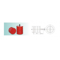 QS-HS1-600/740/940/1270/1480/1990/2540/3260/5200，QS-HS1-28/40/60/65/100/130/150/220/290/360/470，QS-HS1型聚氨酯緩沖器